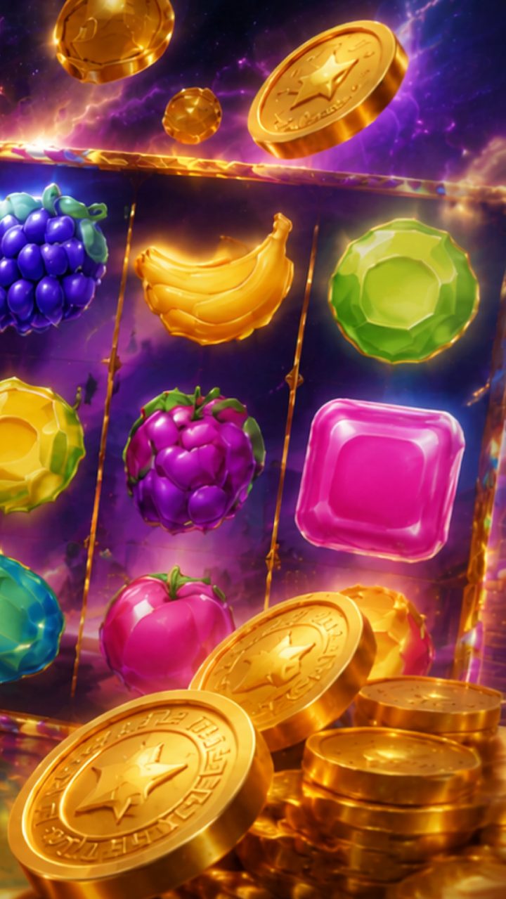 Reels with fruit symbols